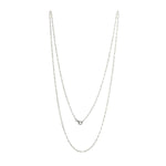 Load image into Gallery viewer, 18K White Gold 36&quot; Diamond Briolette Necklace
