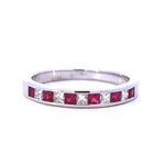 Load image into Gallery viewer, Ruby and Diamond Ring