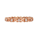 Load image into Gallery viewer, SETHI COUTURE 18K Rose Gold Ayla White Diamond Band