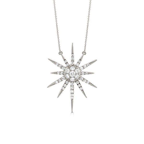 Diamond Starburst Necklace