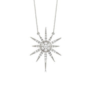 Diamond Starburst Necklace