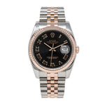 Load image into Gallery viewer, Pre-Owned Rolex Datejust 36mm Rose Gold Stainless Steel Model 116231

