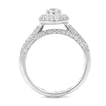 Load image into Gallery viewer, Diamond Halo Engagement Ring - Proposal Ready
