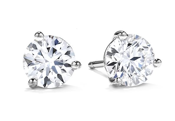 Hearts on Fire Diamond Stud Earrings 0.72cttw