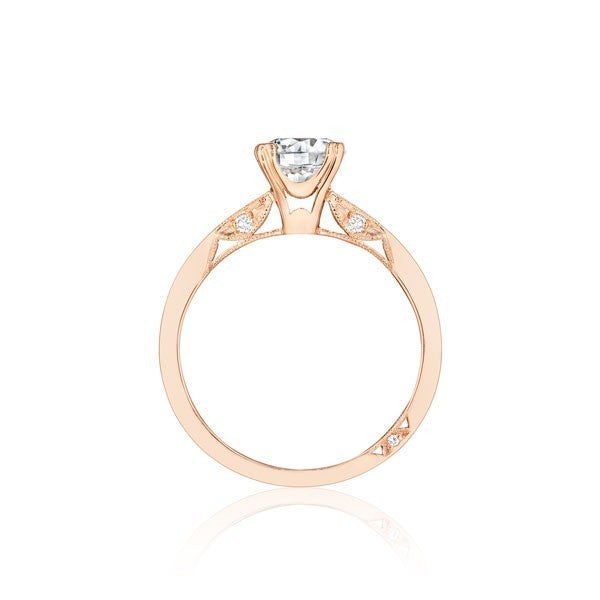 Simply Tacori Pretty in Pink Solitaire Engagement Ring