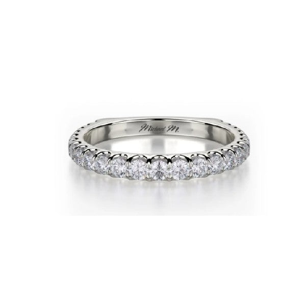 MICHAEL M Diamond Wedding Band