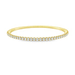 Load image into Gallery viewer, DEMEGLIO 18K Yellow Gold Stretch Diamond Tennis Bracelet