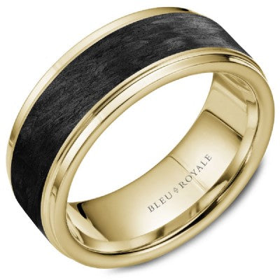 Men's Bleu Royale Wedding Band