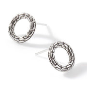 JOHN HARDY Classic Chain Circle Stud Earrings