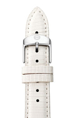 Load image into Gallery viewer, 18mm Patent Off-White Lizard Strap
