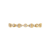SETHI COUTURE 18K Yellow Gold Rosee White Diamond Band