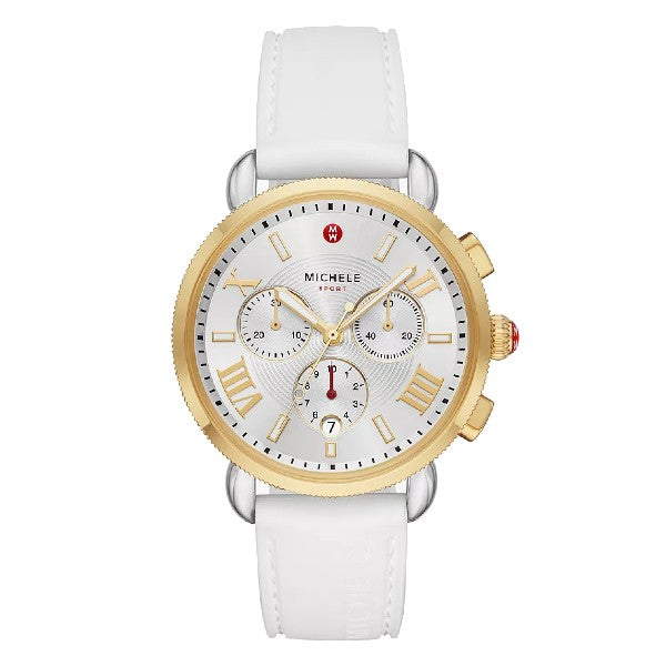MICHELE Sporty Sport Sail White Silicone Watch