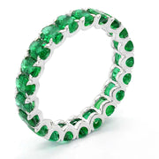 VALANI Emerald Eternity Ring
