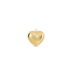 Load image into Gallery viewer, ESTATE 14K Yellow Gold Puffy Heart Charm