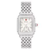 MICHELE Deco Mid Diamond Stainless Steel Watch