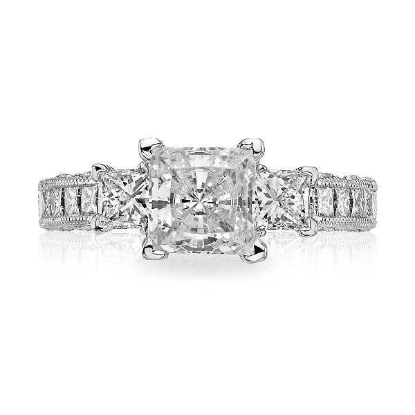 Platinum 3-Stone Diamond Engagement Ring