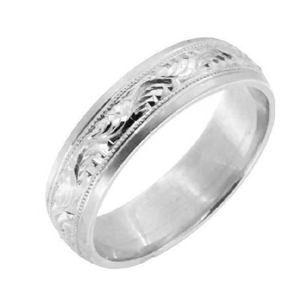 Men's Platinum Wedding Band