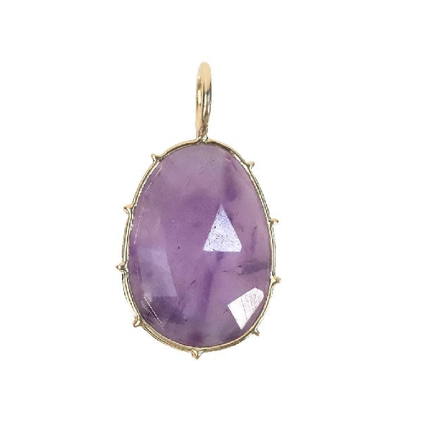 HEATHER B MOORE Small Purple Amethyst Harriet Stone