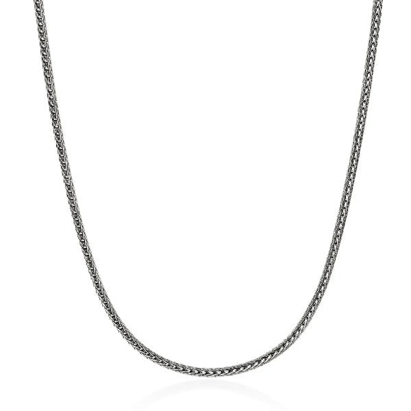 JOHN HARDY Icon Men's Slim Necklace, Sterling Silver, 3.5MM