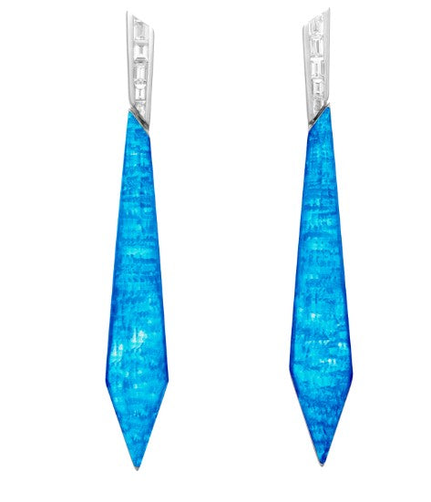 STEPHEN WEBSTER CH2 Stiletto Earrings