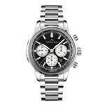 Load image into Gallery viewer, NORQAIN Freedom 60 Chrono Automatic 43mm Black Dial Stainless Steel Bracelet Watch