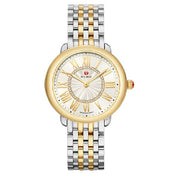 MICHELE Serein Mid Two-Tone Diamond Dial Watch