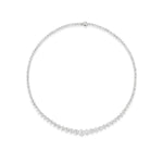 Load image into Gallery viewer, 18K White Gold Diamond Tennis Necklace
