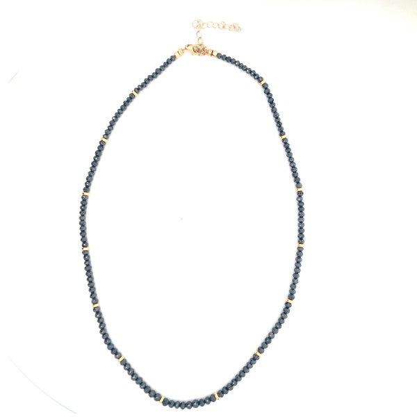 18K Yellow Gold Diamond Briolette Necklace