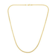 14K 3.3mm Fancy Ice Chain