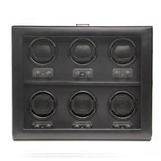 WOLF Heritage 6 Piece Winder - Black