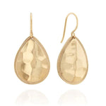 Load image into Gallery viewer, ANNA BECK Hammered Teardrop Earrings