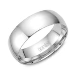Load image into Gallery viewer, Ladies Traditional 7mm Light Dome Wedding Band

