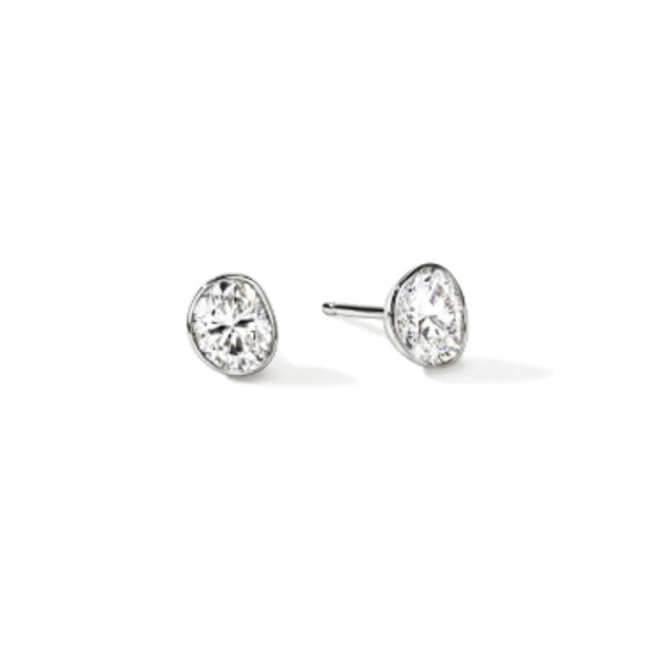 JOHN HARDY Silver Lovestruck 1.50ctw Lab Grown Diamond Studs