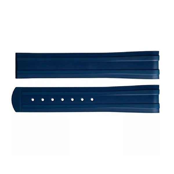 OMEGA Two-Piece Blue Rubber Strap for Seamaster Diver 300M