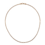 Load image into Gallery viewer, Rose Gold Oval Link Necklace
