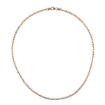 Load image into Gallery viewer, Rose Gold Oval Link Necklace