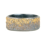 Load image into Gallery viewer, KATE MALLER Black + Gold Dusted Band
