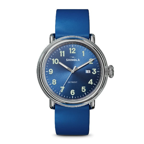 SHINOLA Detrola 41mm Blue Denim Watch