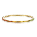 Load image into Gallery viewer, Rainbow Stretchable Tennis Bracelet
