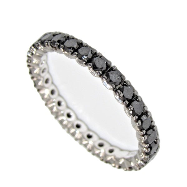 SPARK CREATIONS Black Diamond Eternity Band