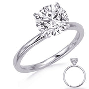 Diamond Solitaire Engagement Ring