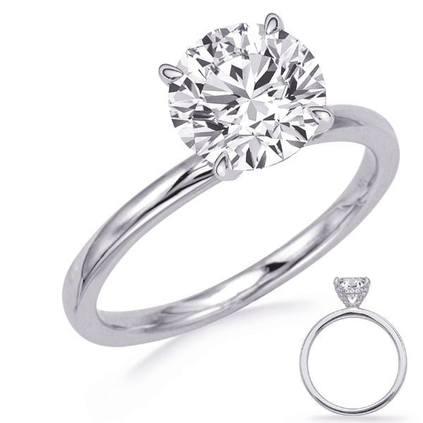 Diamond Solitaire Engagement Ring