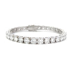 Load image into Gallery viewer, Lab Grown Diamond Tennis Bracelet 16.30 cttw 14K White Gold
