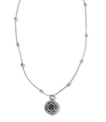 Load image into Gallery viewer, Dot Moon Door Black Sapphire Necklace - Limited Edition
