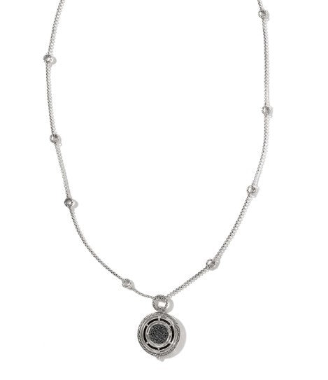 JOHN HARDY Dot Moon Door Black Sapphire Necklace - Limited Edition