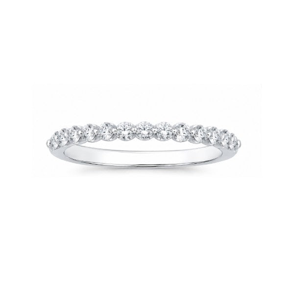 14K White Gold Diamond Ring