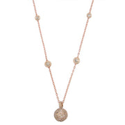 Diamond Pave Ball Necklace