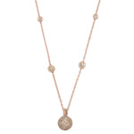 Load image into Gallery viewer, Diamond Pave Ball Necklace