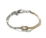 Load image into Gallery viewer, JOHN HARDY Love Knot Two-Tone Bracelet
