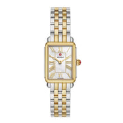 MICHELE Deco Park Two-Tone 18K Gold-Plated Watch